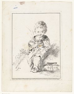 O pequeno limpador de chaminés Le petit Savoyard Quatro estampas com crianças (título da série) de François Boucher
