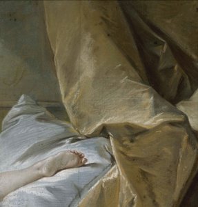 Estudo dos pés para a Odalisca Loira, ca. 1751. de François Boucher