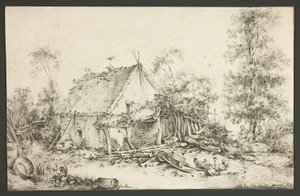 Pátio da Fazenda de François Boucher
