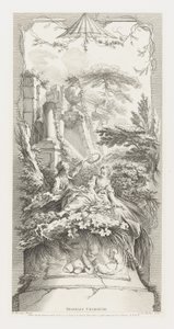 Hommage Champètre (Pastorale) in Nouveaux Morceaux pour des Paravents [Novos Conceitos para Ecrãs] de François Boucher