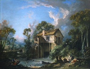Mill at Charenton de François Boucher