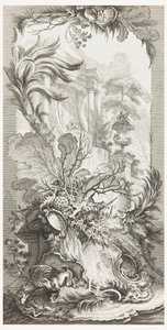 Rocaille (design rococó), em Novas peças para telas (Novos conceitos para telas) de François Boucher