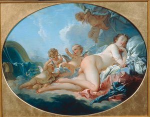 Venus dormindo de François Boucher
