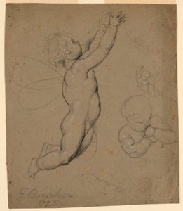 Estudos de putti de François Boucher