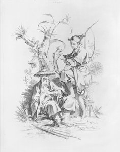 Os Cinco Sentidos, 1720-70. de François Boucher