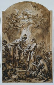 A Apresentação no Templo de François Boucher