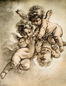 Três cupidos de François Boucher