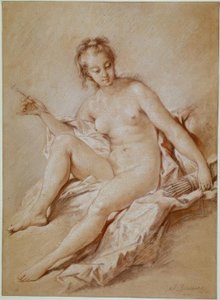 Vênus com flecha e aljava de François Boucher
