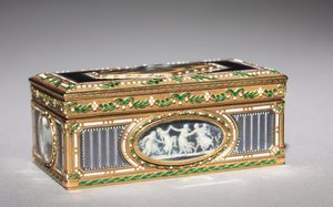 Caixa de rapé, 1774-80 de François Chazeray