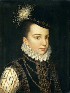 François-Hercule de France, Duque de Alençon 1554-1584, ca 1566.