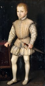 Henrique IV da França como criança de François Clouet