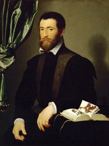Retrato de Pierre Quthe, Boticário, 1562. de François Clouet