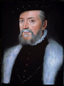 Retrato da Conetável Anne de Montmorency de François Clouet