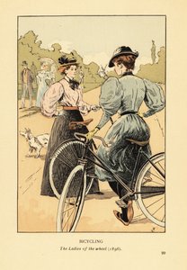 Ciclismo, as senhoras da roda em 1896