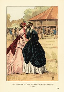 O abrigo no Hipódromo de Longchamps de François Courboin
