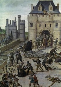 Massacre do dia de São Bartolomeu de Francois Dubois
