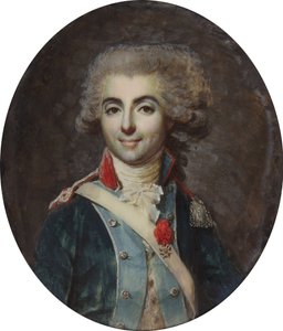 Retrato de Antoine Bertin, chamado chevalier Bertin. de Francois Dumont