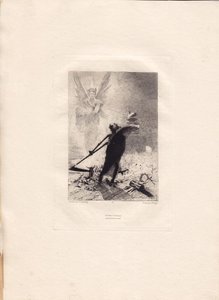 François Flameng - Victor Hugo - As Contemplações - O Ceifador de Francois Flameng