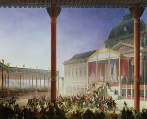 Assembléia do Champ de Mai, 1º de junho de 1815 de François Joseph Heim