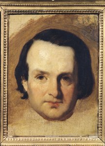 Estude para um retrato de Victor Hugo (1802-85) c.1836