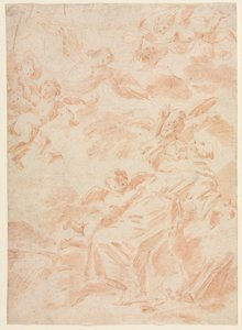A estigmatização de São Francisco de François Lemoyne