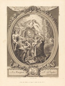 Alegoria em homenagem a Henrique IV de François Marie Isidore Queverdo and Jean Dambrun