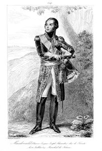 Etienne Jacques-Joseph-Alexandre MacDonald 1765-1840, duque de Taranto e marechal da França, 1839.