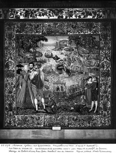 Festivais de Henri III (1553-1610) Oficina de Bruxelas, c.1580 (tapeçaria)