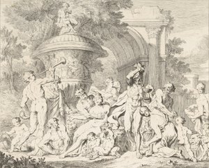 Bachnal, K. 1710-40. de François Roëttiers