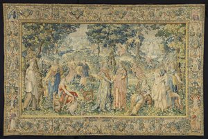 Cephalus e Procris
Tapeçaria com as histórias de Cephalus e Procris da série Diana
As Histórias de Diana (título da série) de François Spiering (workshop of)