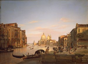 O Grande Canal em Veneza, de Francesco Vervloet