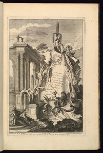 Design para Cartela de François de Cuvilliés the Elder