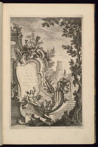 Design para Fonte com Diana de François de Cuvilliés the Elder