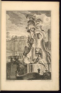 Projeto para Fonte com Vênus de François de Cuvilliés the Elder