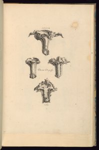 Designs básicos de François de Cuvilliés the Elder