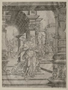 Morte de Lucrécia de Frans Crabbe van Esplegem