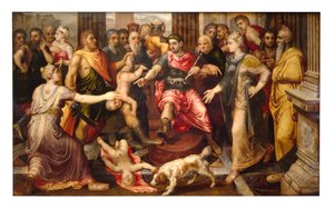 Acórdão de Salomão (óleo sobre painel)