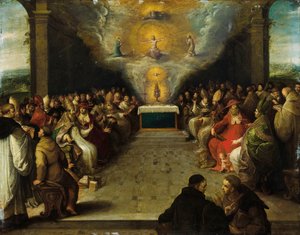 Disputa do Santíssimo Sacramento de Frans Francken the Younger