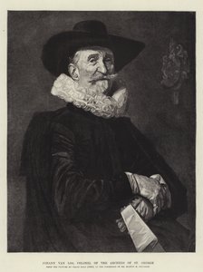 Johann van Loo, Coronel dos Arqueiros de São Jorge de Frans Hals