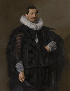 Retrato de Jacob Pietersz Olycan (1596-1638) de Frans Hals