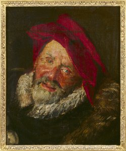 Retrato de um palhaço de Frans Hals