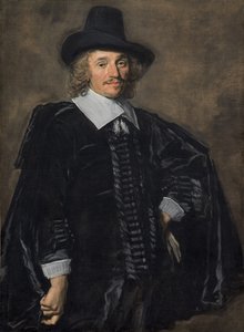 Retrato de um cavalheiro, 16501652. de Frans Hals