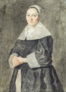Retrato de uma senhora de Frans Hals