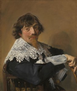 Retrato de um homem de Frans Hals