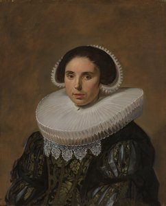 Retrato de uma Mulher de Frans Hals