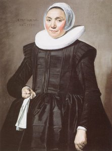 Retrato de uma mulher de Frans Hals