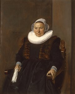 Retrato de uma mulher idosa, tradicionalmente chamada Mevrouw Bodolphe, 1643