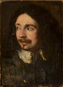 Estudo de retrato masculino de Frans Hals