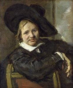 O homem com o chapéu de desleixo, depois de 1660 de Frans Hals