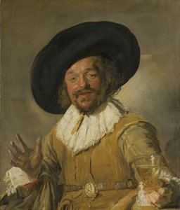 O feliz bebedor de Frans Hals